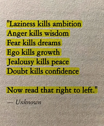 Wise Words unknown author